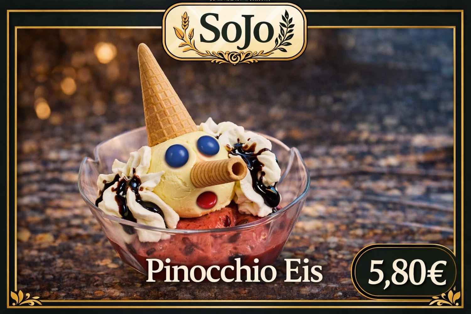 SoJo - Lebensmittelproduktion & Handel -Pinocchio Eis