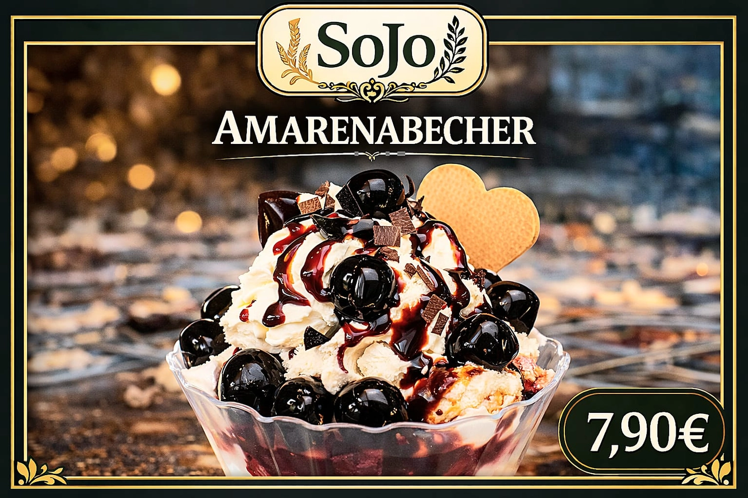 SoJo - Lebensmittelproduktion & Handel - AMARENABECHER